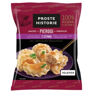 Proste Historie Pierogi premium z szynką 400 g - Dania mrożone - miniaturka - grafika 1