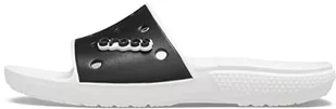 Crocs Unisex klasyczne sandały męskie i damskie, Biały, czarny - 38.5/39.5 EU - Sandały męskie - miniaturka - grafika 1