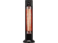 Ogrzewanie przenośne - MPM Termowentylator MUG-26 Czarny - miniaturka - grafika 1