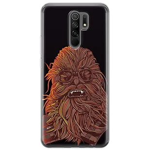 ERT GROUP etui na telefon Xiaomi REDMI 9, case oryginalny i oficjalnie licencjonowany przez Star Wars, wzór Chewbacca 007, optymalnie dopasowane, plecki z TPU - Etui i futerały do telefonów - miniaturka - grafika 1