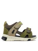 Buty dla chłopców - ECCO Sandały Mini Stride 76114152334 Zielony - miniaturka - grafika 1