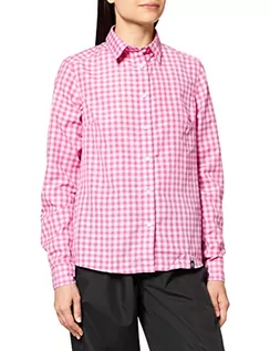 Bluzki damskie - ODLO bluzka damska Blouse L/S Tropical, różowy, m - grafika 1