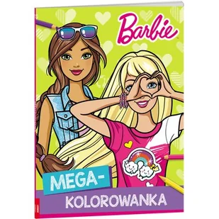 PRACA ZBIOROWA Megakolorowanka. Barbie - Powieści i opowiadania - miniaturka - grafika 1