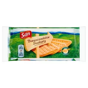 LU Suchary Bieszczadzkie San 90 g - Pieczywo chrupkie - miniaturka - grafika 1