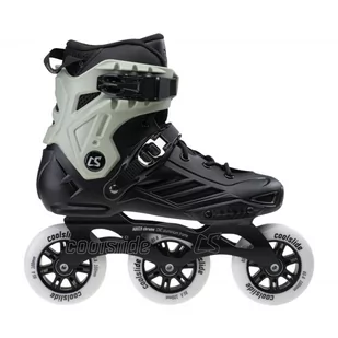 Coolslide, Łyżworolki Hulst, Black/Desert Green, 44 - Rolki - miniaturka - grafika 1