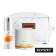 Image Skincare Vital C Set ZESTAW Silnie odżywczy i wygładzający zmarszczki krem z 20% wit. A,C i E 56,7 g + Wyg