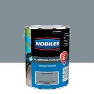 Emalie - NOBILES Farba specjalistyczna wewnętrzna FTALONAL 5L SZARY JASNY Szary Jasny RAL 7001 - miniaturka - grafika 1