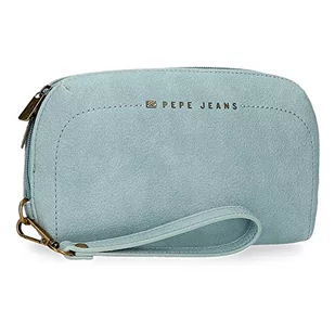 Pepe Jeans Diane Torebka Niebieski 20x11x4 cms Skóra syntetyczna, niebieski, Bolso de Mano, Torba na rękę - Torebki damskie - miniaturka - grafika 1