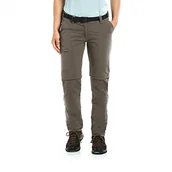 Spodnie rowerowe - Maier Sports Damskie spodnie trekkingowe Inara Slim Zip - miniaturka - grafika 1