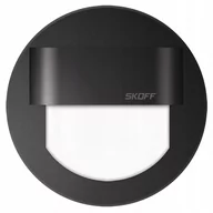 Lampy pozostałe - Oprawa Schodowa LED 0,8W 6500K 10V DC IP66 Czarny mat RUEDA Skoff - miniaturka - grafika 1