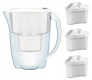 Dzbanek Aquaphor Amethyst biały+ 3 wkłady B100-25 - Dzbanki filtrujące - miniaturka - grafika 1