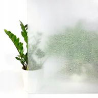Akcesoria do wystroju okien - Folia Okienna Samoprzylepna Krople Białe Na Meble Drzwi Szyby 45x100 - miniaturka - grafika 1