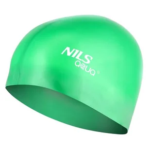 AQUA NILS Czepek NILS SH86 Zielony - Pływanie - miniaturka - grafika 1