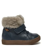 Buty dla dziewczynek - Froddo Trzewiki Basco Tex G2110144-1 M Niebieski - miniaturka - grafika 1
