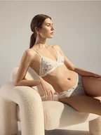 Biustonosze - Reserved - Miękki biustonosz - granatowy - miniaturka - grafika 1