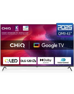 Telewizor Chiq QLED U43QM9G TV 43'' UHD - Telewizory - miniaturka - grafika 1