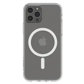 Etui i futerały do telefonów - Belkin Etui SheerForce MagSafe Anty-mikrobiologiczne do iPhone 12/12 Pro, przeźroczyste - miniaturka - grafika 1