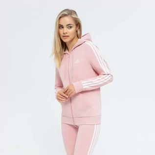 Bluzy damskie - ADIDAS BLUZA ROZPINANA Z KAPTUREM W 3S SJ FZ HD - grafika 1