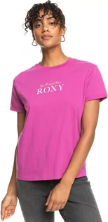 Koszulki i topy damskie - t-shirt damski ROXY NOON OCEAN TEE Vivid Viola - MNF0 - grafika 1