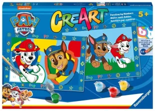 CreArt dla dzieci Junior: Psi Patrol - Ravensburger - Zabawki kreatywne - miniaturka - grafika 1