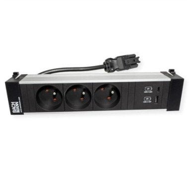 BACHMANN POWER FRAME M 3xUTE 1xUSB A&C 22W 0.2m GST18