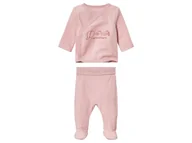 Komplety dla niemowląt - lupilu® Komplet, Baby Nicki, 2-częściowy, z bio-bawełny (Różowy, 86/92) - miniaturka - grafika 1