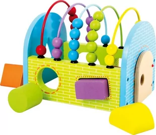 Small Foot sorter Kolorowy Domek zabaw - Sortery dla dzieci - miniaturka - grafika 1