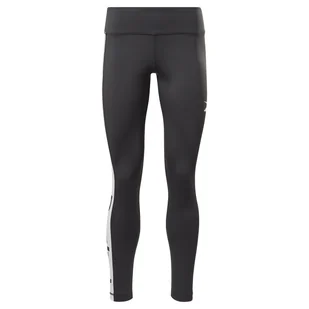 Damskie Spodnie REEBOK TE LINEAR LOGO POLY GI6919 – Czarny - Spodnie sportowe damskie - miniaturka - grafika 1