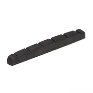 Inne akcesoria gitarowe - Graphtech Graphtech Black TUSQ XL PT-5043-00 - Cort Strat or Tele Style Electric Guitar Nut, Flat, Slotted siodełko do gitary - miniaturka - grafika 1