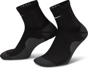 Nike Skarpety do biegania w terenie (1 para), czarne/antracytowe/odblaskowe srebro, HF7155-010, 4-5,5 - Skarpetki damskie - miniaturka - grafika 1