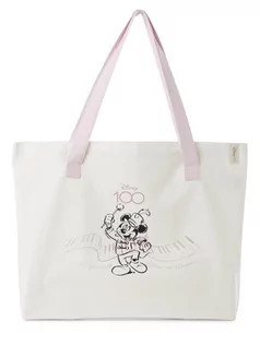 Torebki damskie - Disney - Damska torba shopper, biały - grafika 1