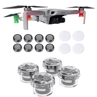 Dodatkowe Oświetlenie Lokalizator Lampki Nocne Sygnalizacyjne do drona DJI Mavic Mini / 2 / SE / Fimi X8 - Akcesoria do drona - miniaturka - grafika 1