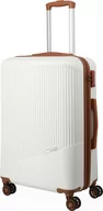 Walizki - Walizka średnia Travelite Bali 67 cm biała - miniaturka - grafika 1