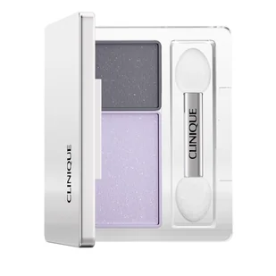 Clinique All About Shadow Duo Cień do powiek, Blackberry Frost Blackberry Frost CLINIQUE 1.7 g - Cienie do powiek - miniaturka - grafika 1