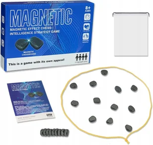 Gra planszowa KAMIENIE MAGNESY SZACHY MAGNETYCZNE DK - Gry planszowe - miniaturka - grafika 1