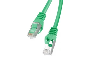 Patchcord kat.6 FTP 1m zielony Fluke Passed Lanberg PCF6-10CC-0100-G - Patchcordy - miniaturka - grafika 1