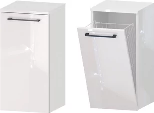 Słupek Łazienkowy ROSEN 35 1K- Uchwyt Czarny - Szafki łazienkowe - miniaturka - grafika 1