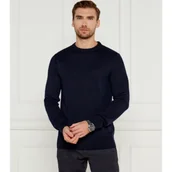 Swetry męskie - BOSS ORANGE Wełniany sweter Avac_C | Regular Fit - miniaturka - grafika 1