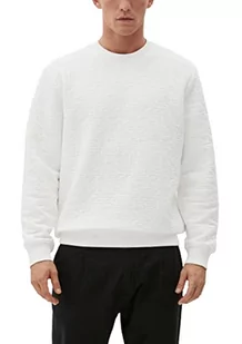 s.Oliver Bernd Freier GmbH & Co. KG Bluza męska, długi rękaw, biała, XXL, biały, XXL - Bluzy męskie - miniaturka - grafika 1