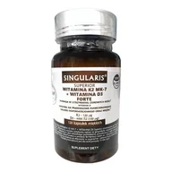 Witaminy i minerały - SINGULARIS Superior Witamina K2 MK-7 + Witamina D3 Forte, 120 kaps. - miniaturka - grafika 1