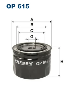 Filtron Filtr oleju OP615 - Filtry oleju - miniaturka - grafika 1