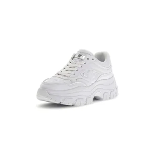 Damskie Sneakersy GUESS BRECKY4 FLPBR4FAL12-WHITE – Biały - Półbuty damskie - miniaturka - grafika 1
