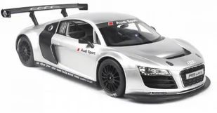 Rastar Audi R8 1:14 RTR Srebrny RAS/47500-SLV - Zabawki zdalnie sterowane - miniaturka - grafika 1