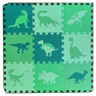Maty piankowe - Puzzle mata z motywem dinozaurów - 9 sztuk - miniaturka - grafika 1