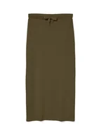 Spódnice - ONLY Spódnica w kolorze khaki - miniaturka - grafika 1