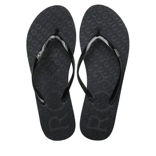 Japonki Roxy ARJL100873 Czarny - Klapki i japonki damskie - miniaturka - grafika 1