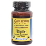 Witaminy i minerały - SWANSON Ubiquinol 100 mg, 60 kapsułek - miniaturka - grafika 1