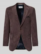 Marynarki męskie - Marynarka na dwa guziki o kroju regular fit z kołnierzem z połami model ‘Theo’ - miniaturka - grafika 1