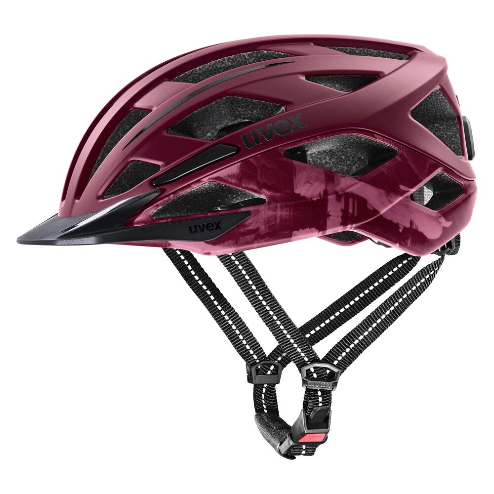 Kask rowerowy Uvex City I-Vo 2 Cranberry Matt (S4106620400) 52 - 57 cm