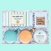 Zestawy upominkowe - Big Box Tea gift set - bogaty zestaw herbat sypanych. Świeca sojowa oraz kubki z zaparzaczem i pokrywką to idealna kompozycja prezentowa, która zaskoc - miniaturka - grafika 1